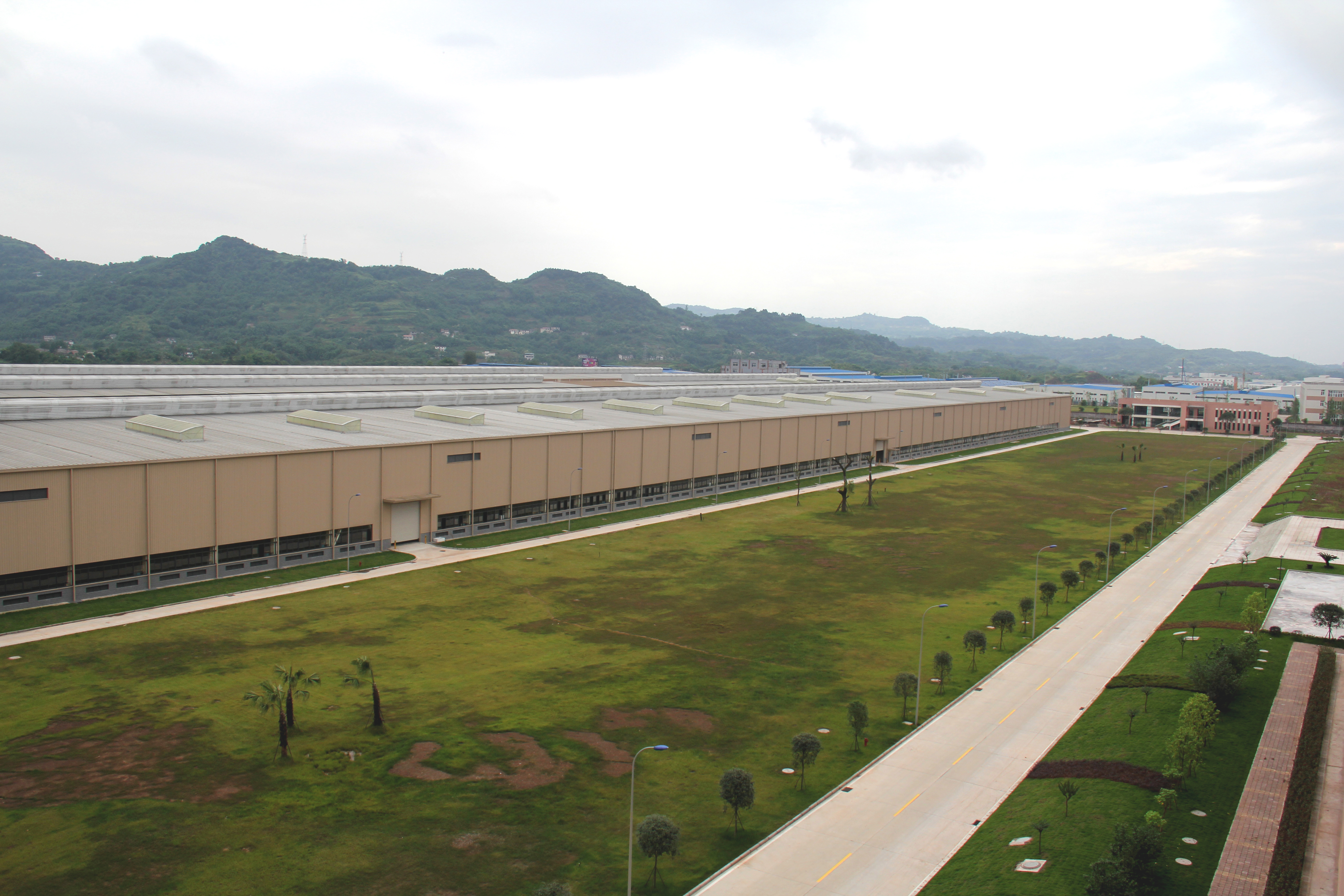 IPPRZH14002C國機重工西南(瀘州)產業園-01俯瞰聯合廠房